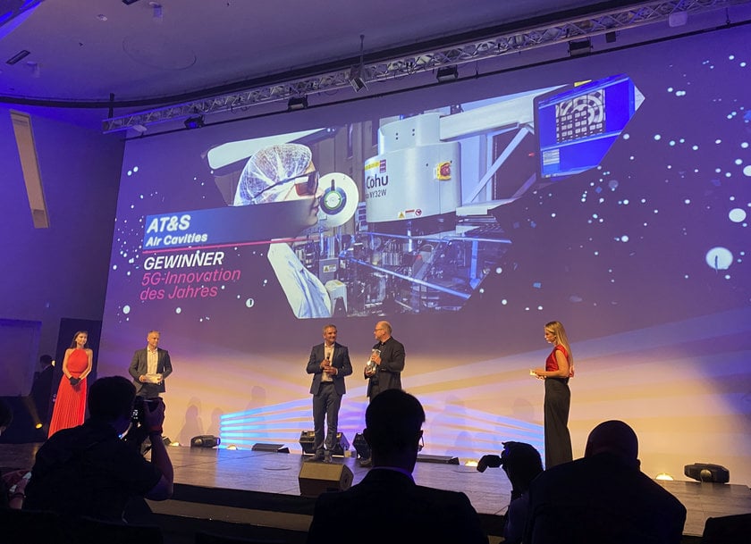 AT&S wins a Futurezone Award 2021 with “Air Cavities”